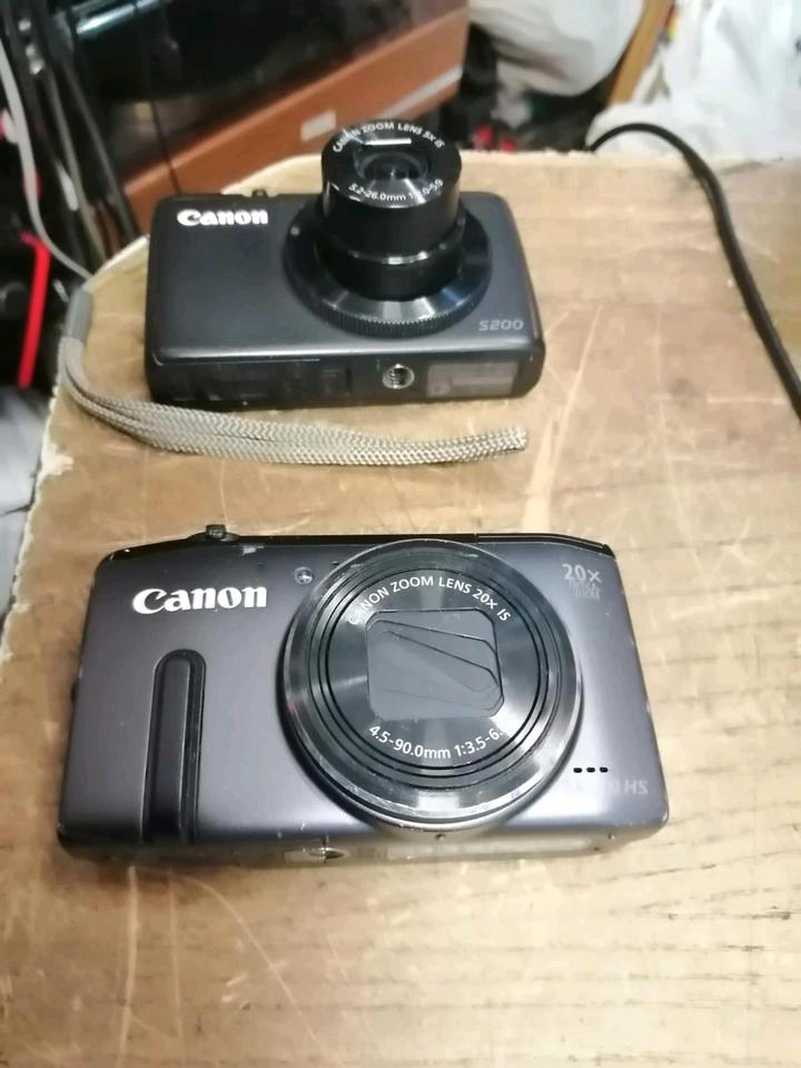 CANON POWERSHOT SX270 HS + S200, Digital-Kameras, DEFEKT!!