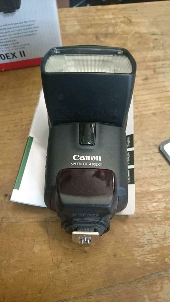 CANON 430EX II Speedlite, NEU und Originalkarton!