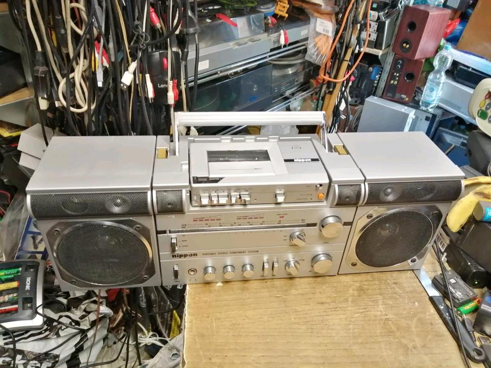 NIPPON PMS-007, Mini Stereo Component System, etwas DEFEKT!!