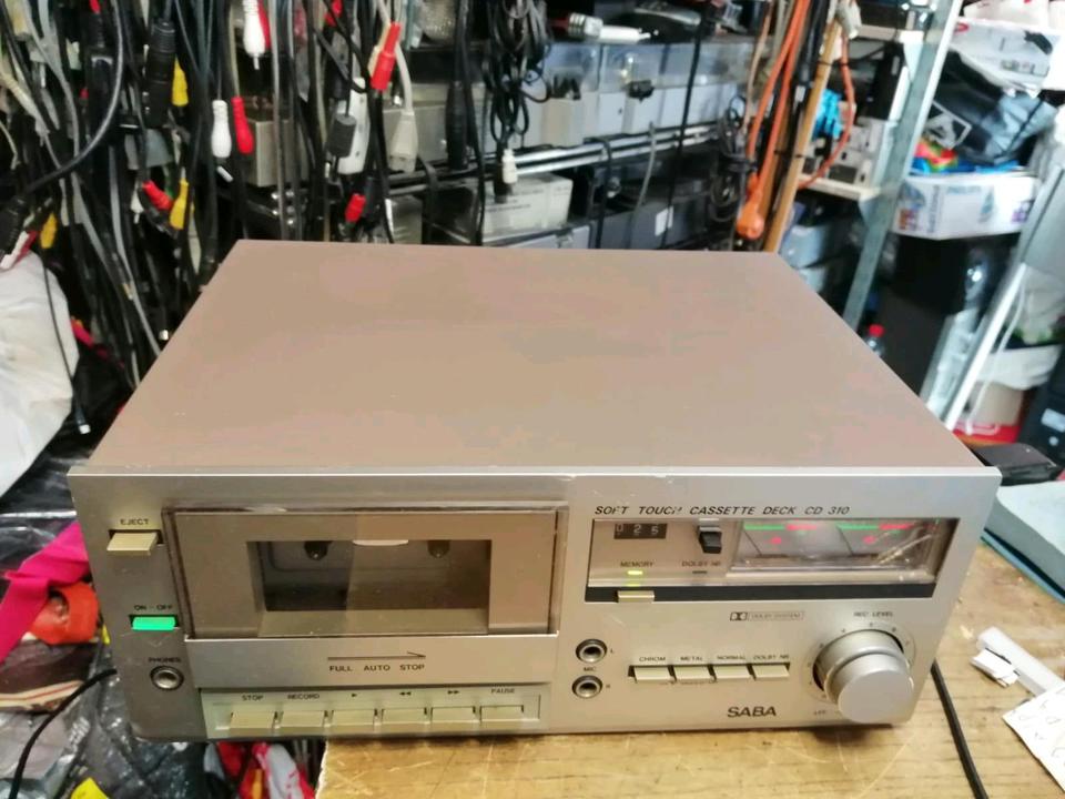 SABA CD 310, Cassetten-Deck, DEFEKT!!