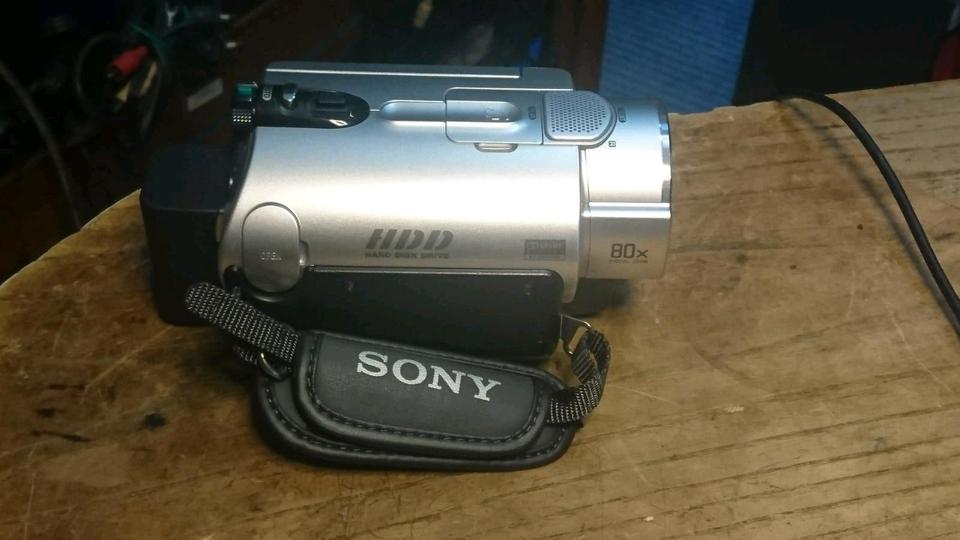 SONY DCR-SR 190, Videocamera, 40 GB, Zubehör!