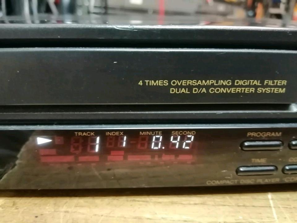 SONY CDP-S37, CD-Player OHNE Fernbedienung!!