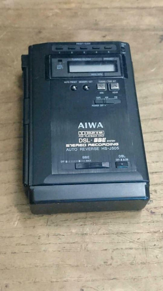 AIWA HS-J 505, Walkman OHNE Zubehör, DEFEKT!!