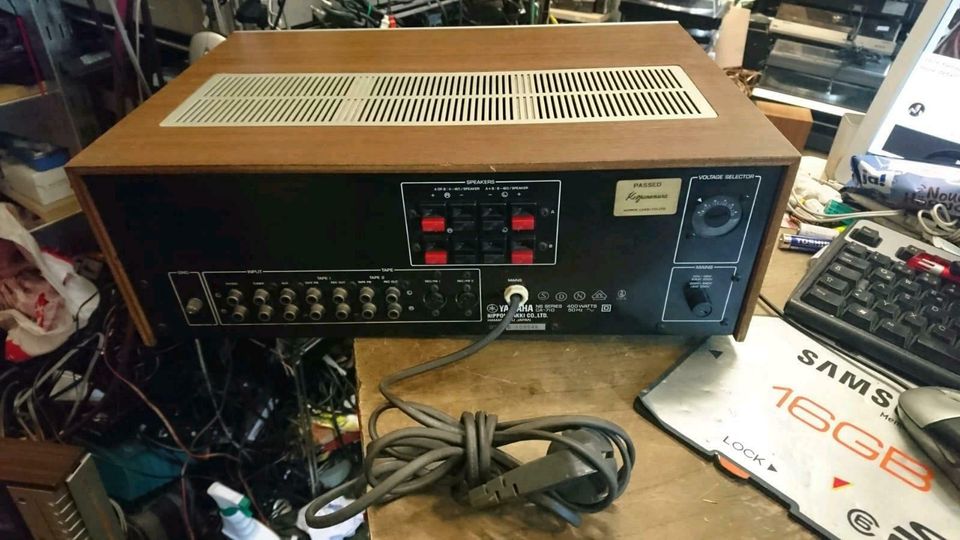 YAMAHA CA-710, Stereo Amplifier, DEFEKT!!