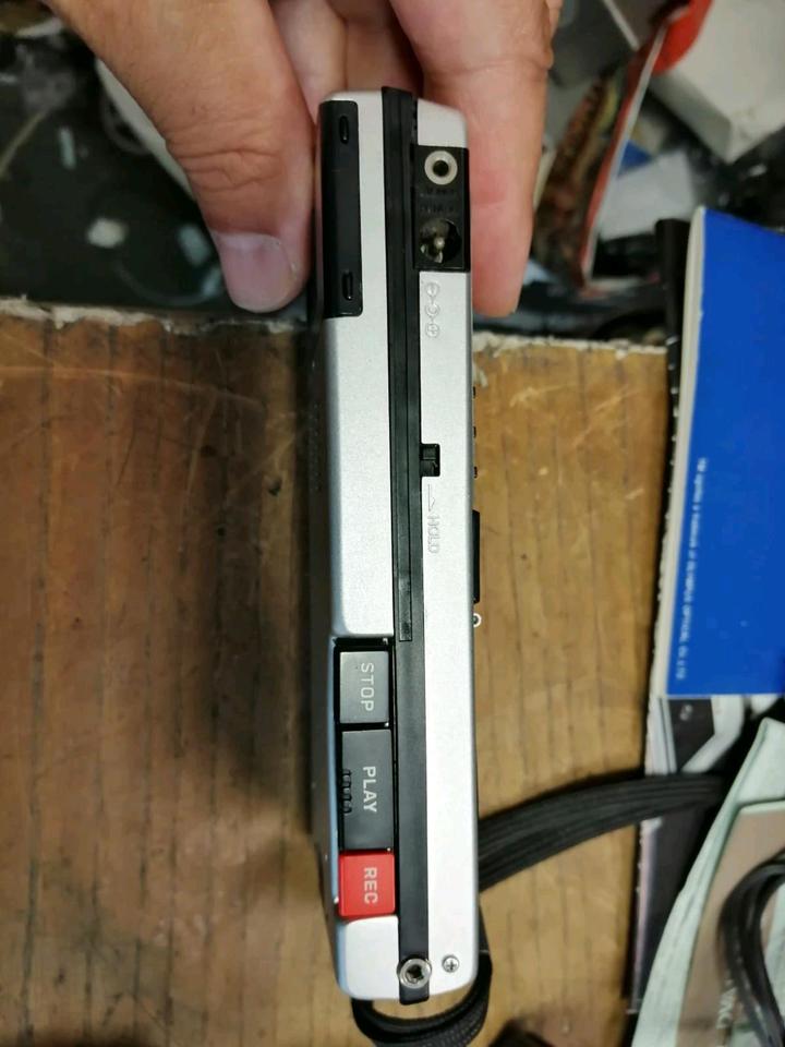 OLYMPUS Pearlcorder SD3, Micro-Cassettenrecorder, Zubehör, DEFEK!