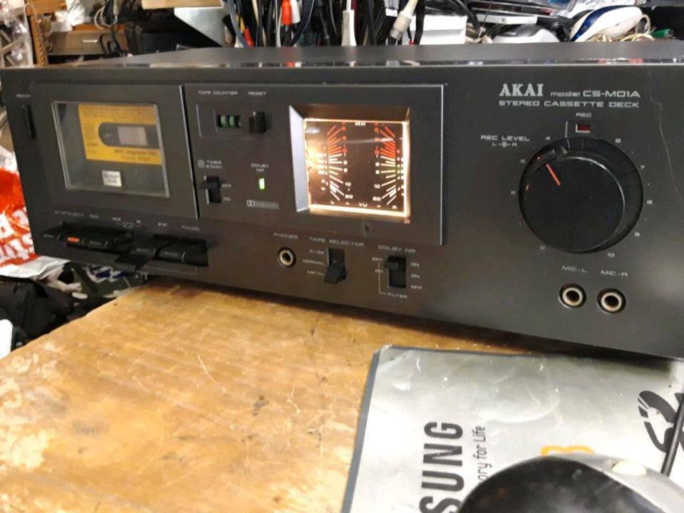 AKAI CS-MO1A, Stereo Cassetten-Deck, guter Zustand