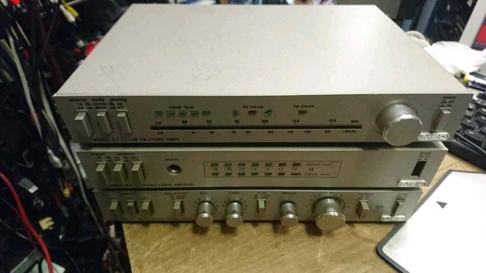 MBO MA-1 Amplifier + MBO ST-1 AM/FM Tuner + MBO PA-1