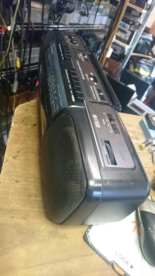 PANASONIC RX-FT500, Radio-Doppelcassetten-Recorder, etwas DEFEKT!