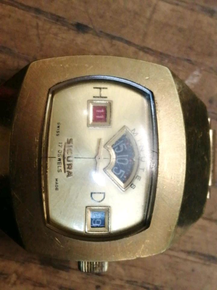 SECURA (Breitling) 17 Juwels, Herrenarmbanduhr, Swiss Made!
