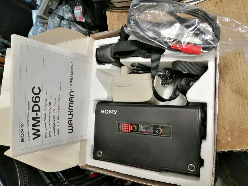 SONY WM-D6C, Walkman mit Zubehör!! Wie neu!!!!