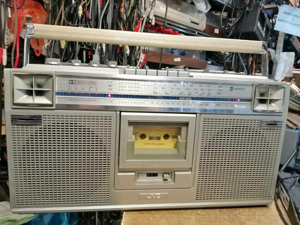 JVC RC-656L, Radio-Cassetten-Recorder!!