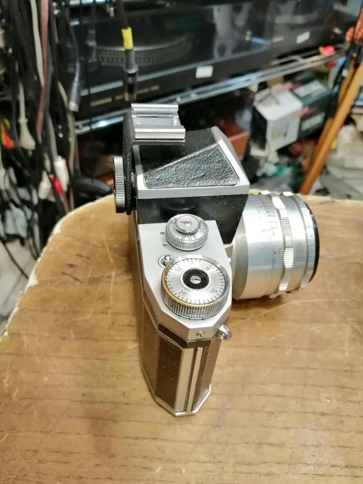 PRAKTICA IVKV, Analog-Kamera he TESSAR Objektiv, guter Zustand!!