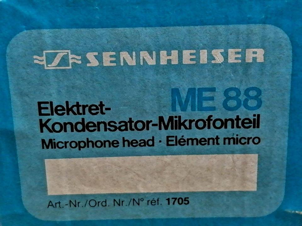 SENNHEISER ME88 Mikrofonteil + SENNHEISER K1 (ohne Batterie)