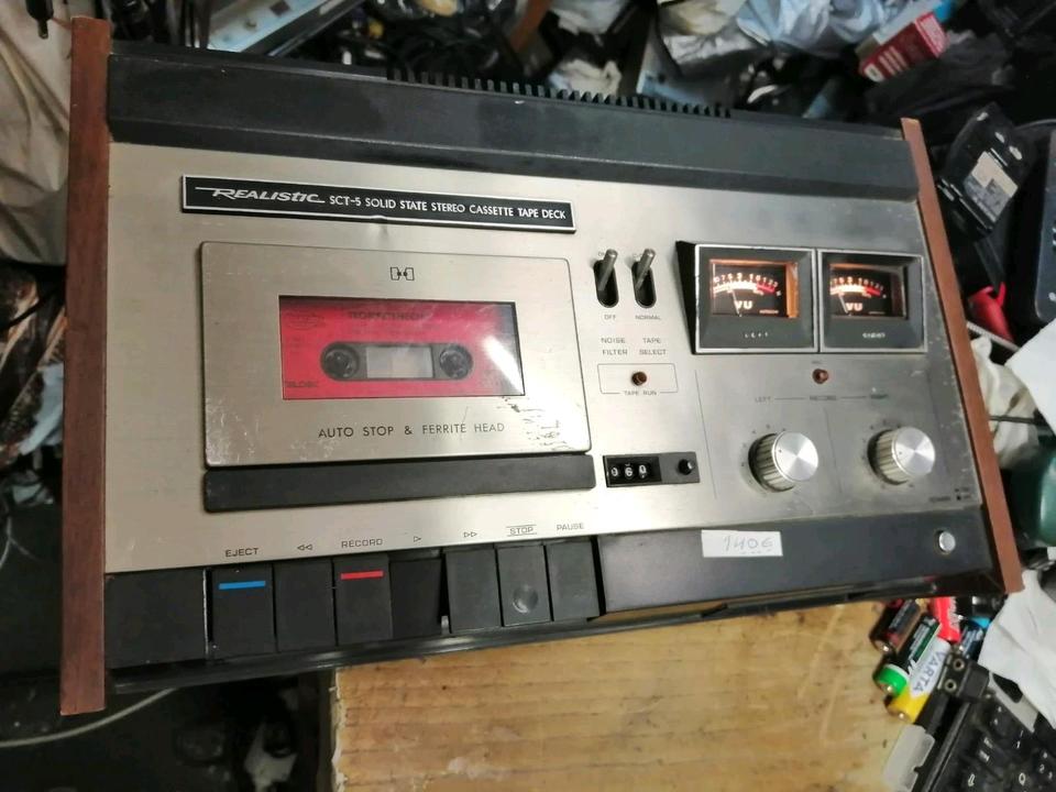 REALISTIC SCT-5, Stereo Cassetten-Deck, guter Zustand!!