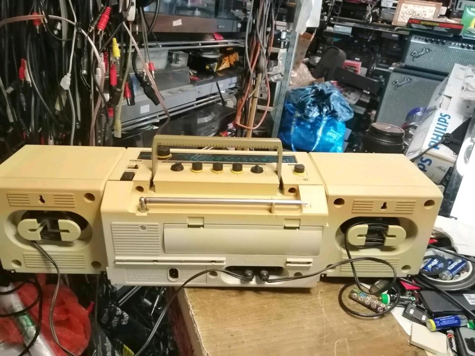 RFT SKR1200 Party, Radio-Cassetten-Recorder DEFEKT!!