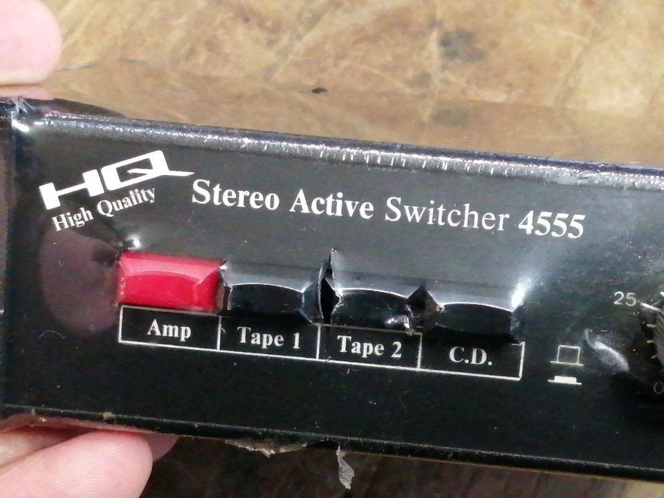 STEREO ACTIVE SWITCHER 4555 (HQ), NEU und originalverpackt!!!