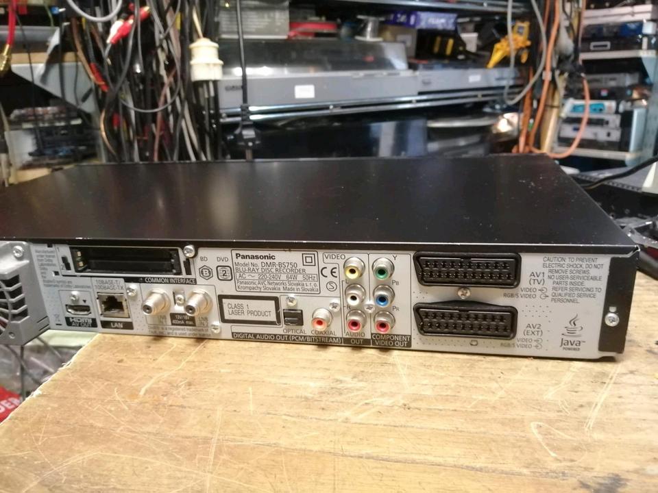 PANASONIC DMR-BS750, Blu-Ray-Recorder, 250 GB Festplatte HDD!!