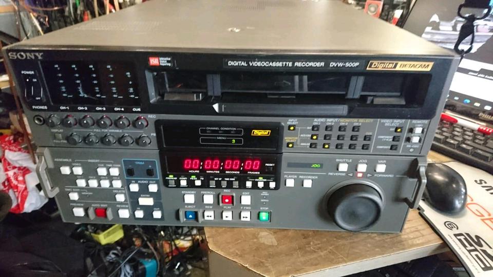 SONY DVW-500P, Digital Videocassettenrecorder, etwas DEFEKT!!