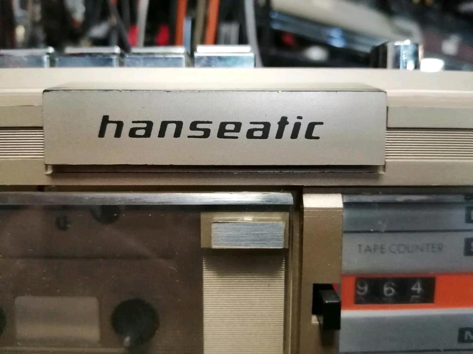 HANSEATIC GP-1, Doppelcassetten-Radio-Recorder, etwas DEFEKT!!