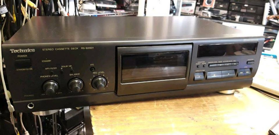 TECHNICS RS-BX601, Stereo Cassetten-Deck mit Netzkabel