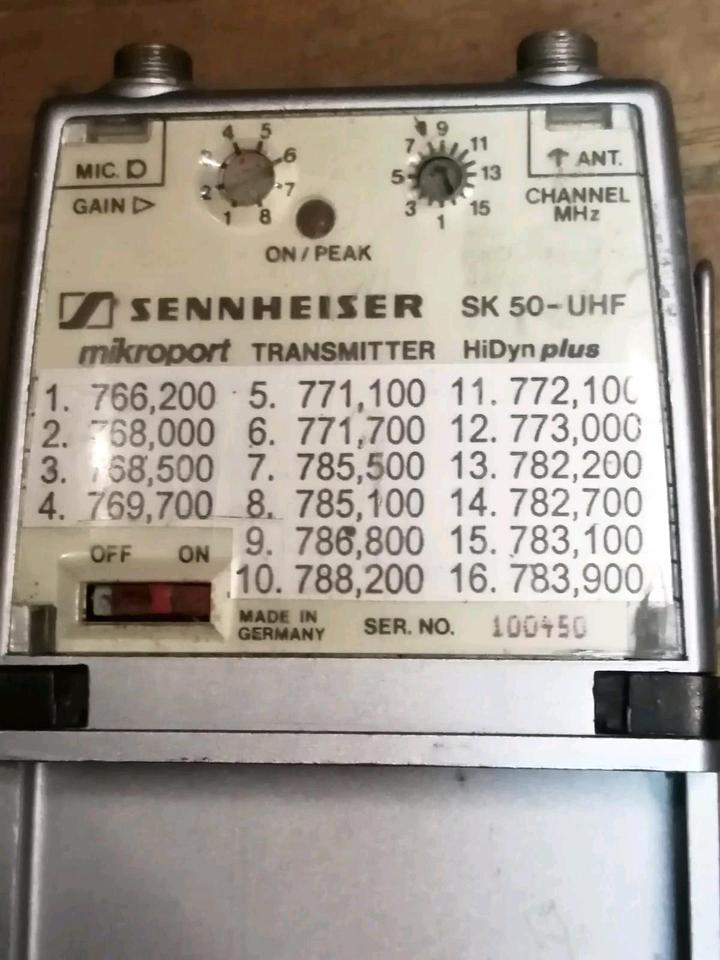 SENNHEISER SK50 UHF Bodypack, guter Zustand!!
