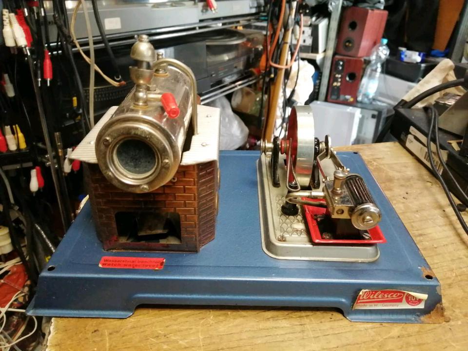 WILESCO D10, Dampfmaschine, NICHT GETESTET!!!