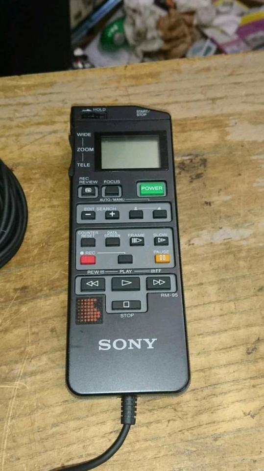 SONY RM-95 Remote Commander, Original-Fernbedienung mit Kabel