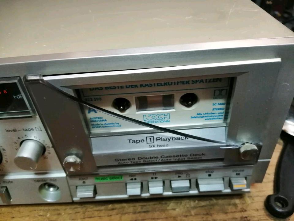 TECHNICS RS-M202, Doppel-Cassetten-Deck!