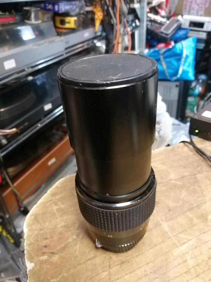 MINOLTA Tele Rokkor-QF 200 mm, Objektiv für MINOLTA MD Bajonett!!