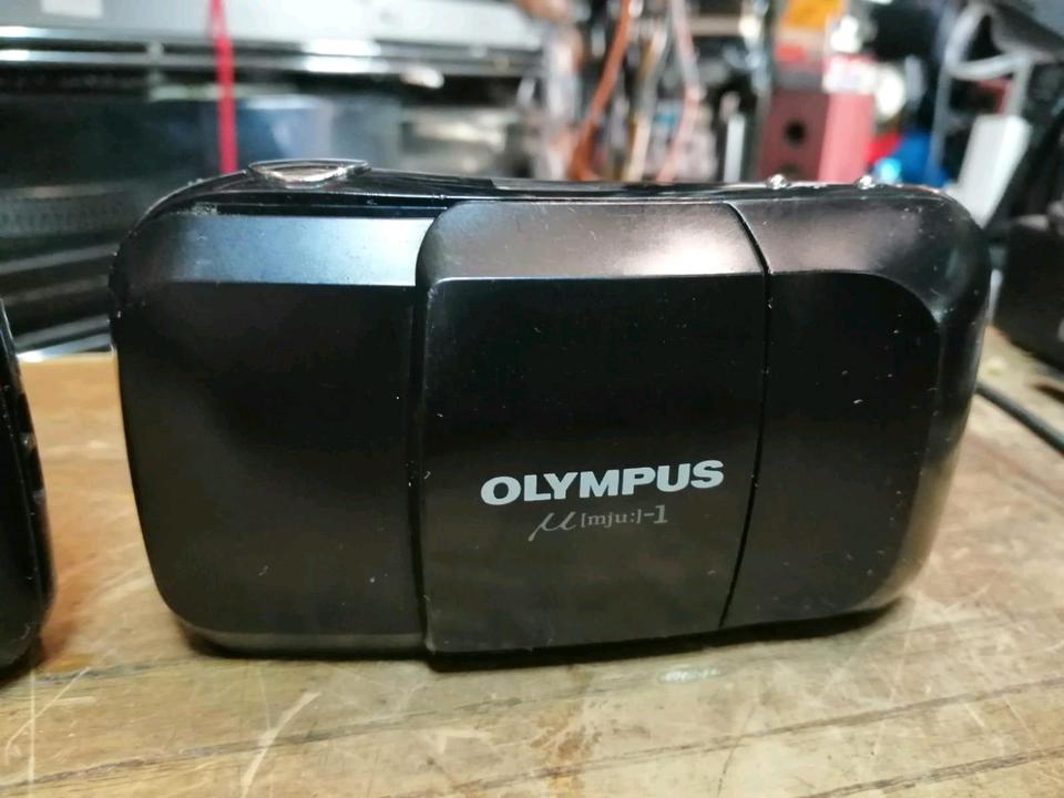 OLYMPUS MJU - 1, Analog-Kamera 2 Stück, DEFEKT!!!
