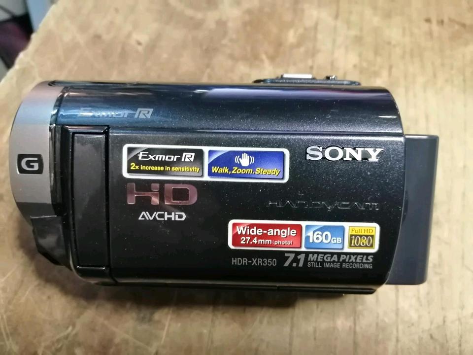 SONY HDR-XR350VE, Digital HD Videocamera mit Zubehör!!