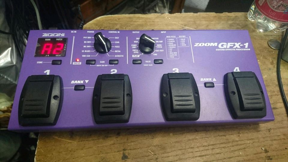 ZOOM GFX-1, Guitar Effects Processor/Gitarren Effekt-Gerät!!