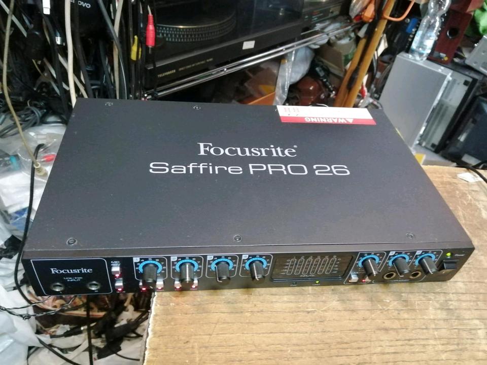 FOCUSRITE SAFFIRE Pro 26 - Fire Audio Interface!!