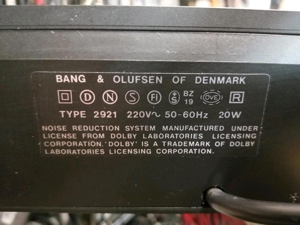BANG, & OLUFSEN BEOCORD 2000, Cassetten-Deck, etwas DEFEKT!!