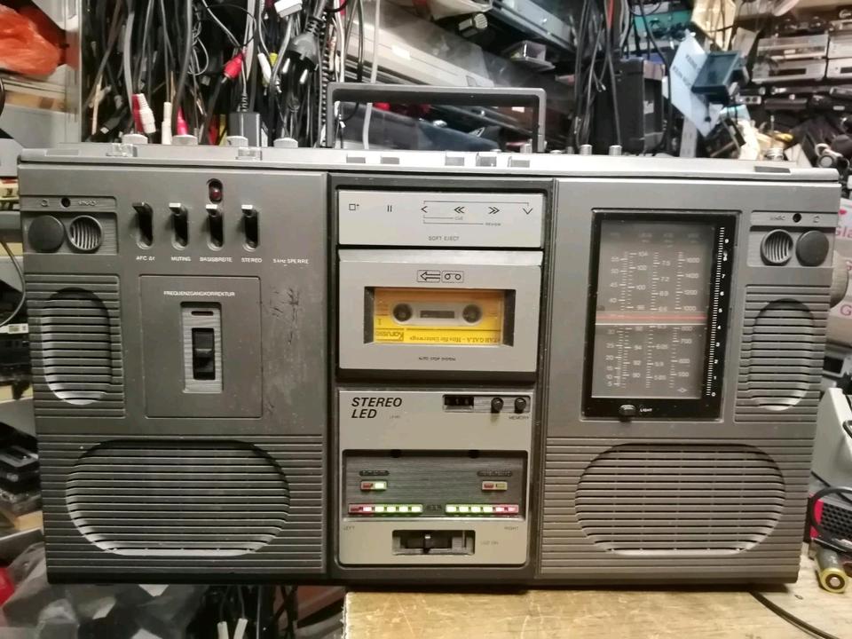 RFT STERACORD SKR501, Radio-Cassetten-Recorder, etwas DEFEKT!!!