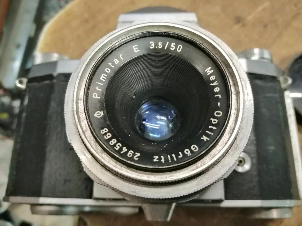 PRAKTICA IV M, Analog-Kamera mit Objektiv MEYER-OPTIK GÖRLITZ!!
