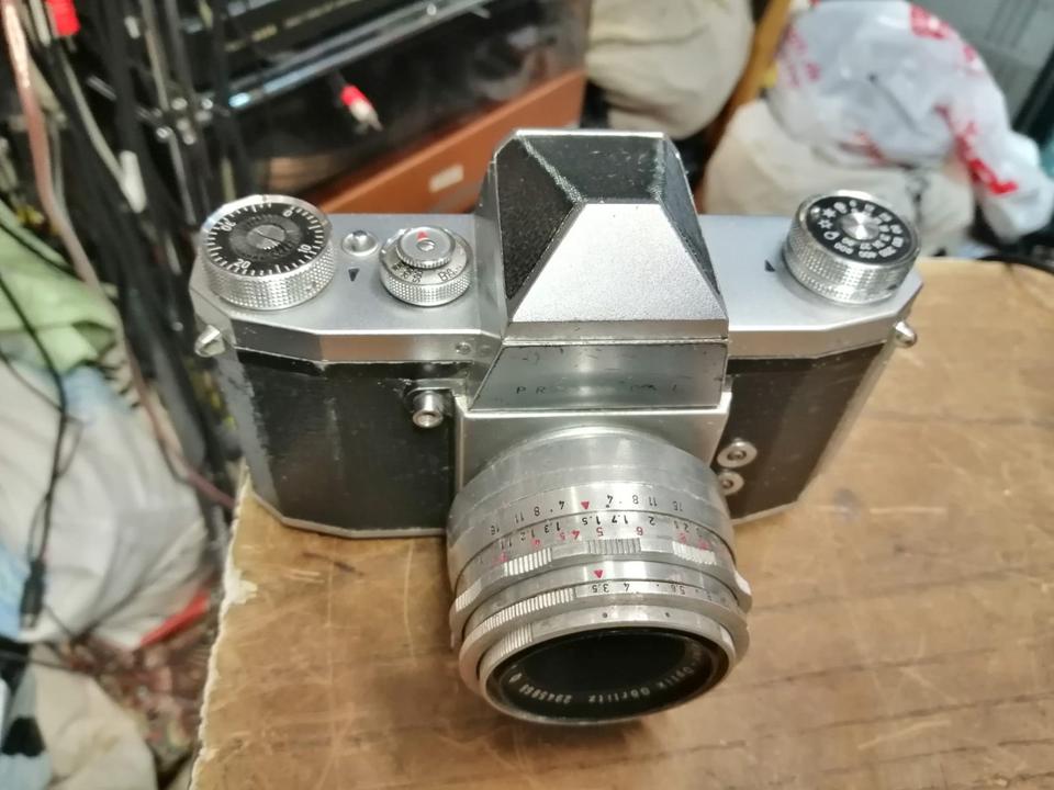 PRAKTICA IV M, Analog-Kamera mit Objektiv MEYER-OPTIK GÖRLITZ!!