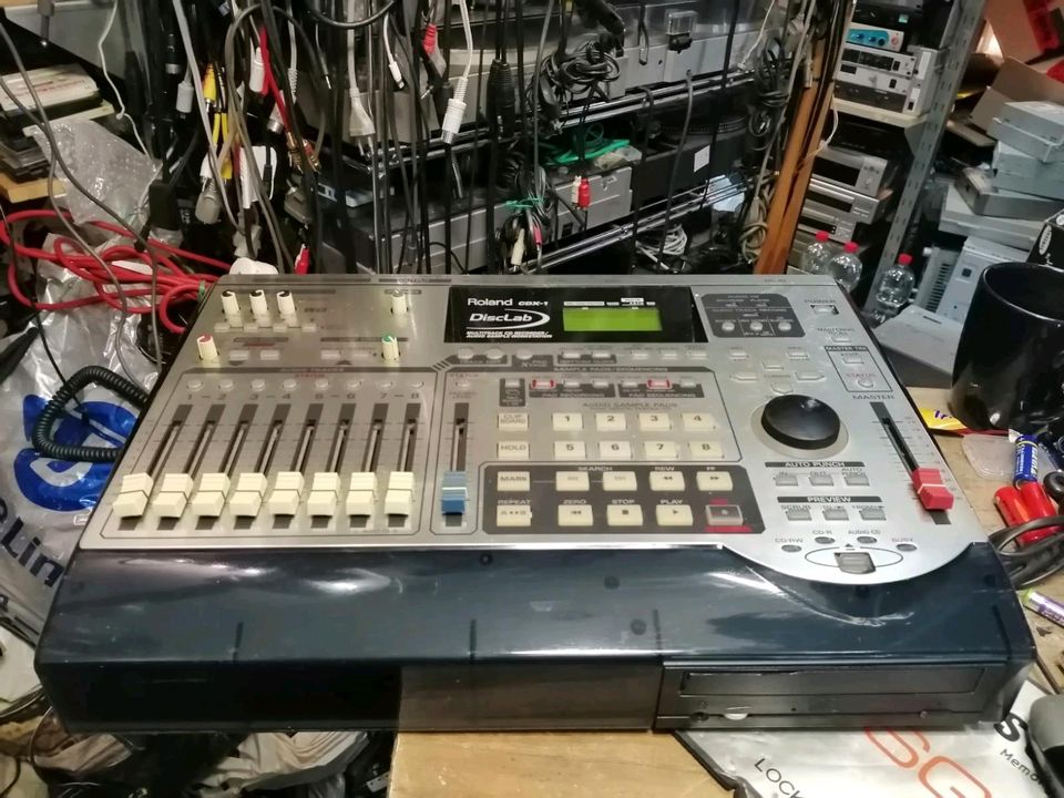 ROLAND CDX-1 DiscLab, Mixer mit CD-Recorder, guter Zustand!!!