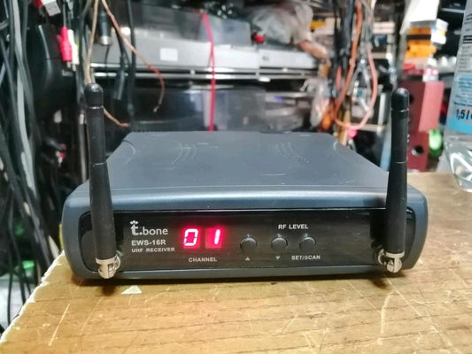 T . BONE DS16R UHF-Receiver mit Universal-Adapter!!!