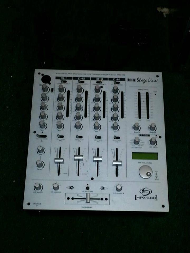 IMG Stage Line MPX-480; Stereo - Mixer, sehr guter Zustand!