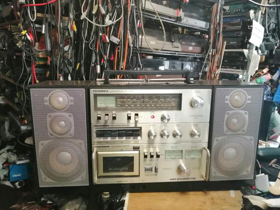 TELEFUNKEN HIFI Studio 1M, Radio-Cassetten-Recorder, etwas DEFEKT