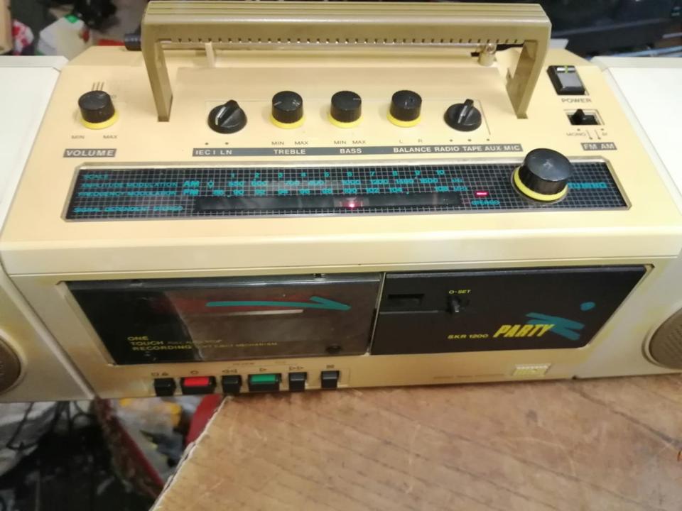 RFT SKR1200 PARTY, Radio-Cassetten-Recorder, guter Zustand!!