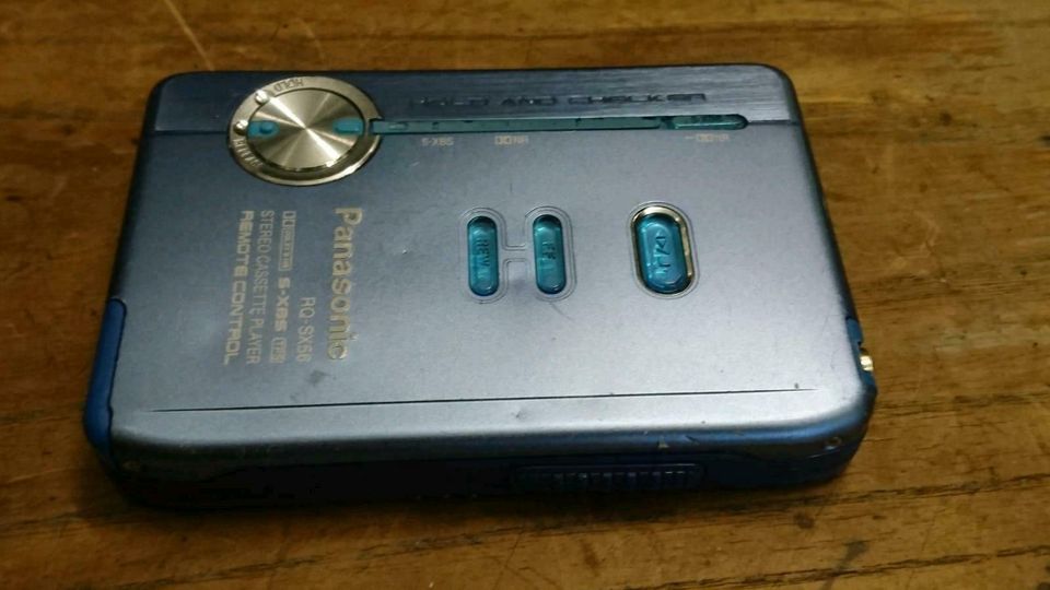 PANASONIC RQ-SX56, Walkman mit Zubehör!