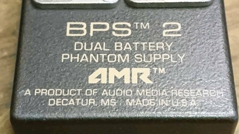 AMR BPS-2 Dual Battery Phantom Supply, OHNE Batterie