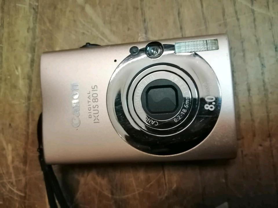 CANON IXUS 80 IS, Digital-Kamera mit Zubehör!!