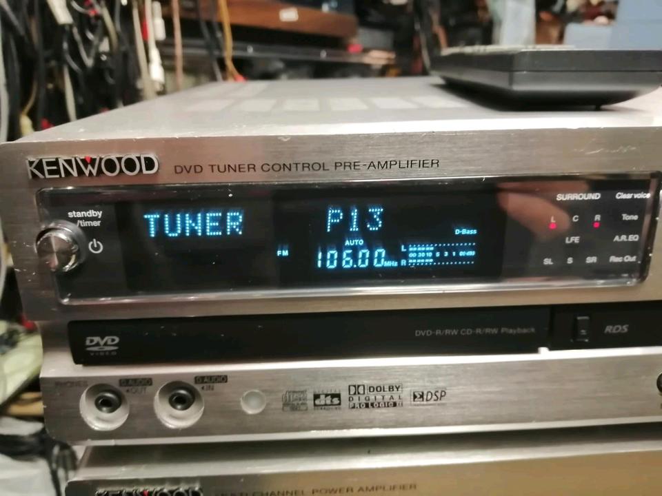 KENWOOD M-AX7 Amplifier, C-AX7 DVD/Tuner/Preamplifier!!!
