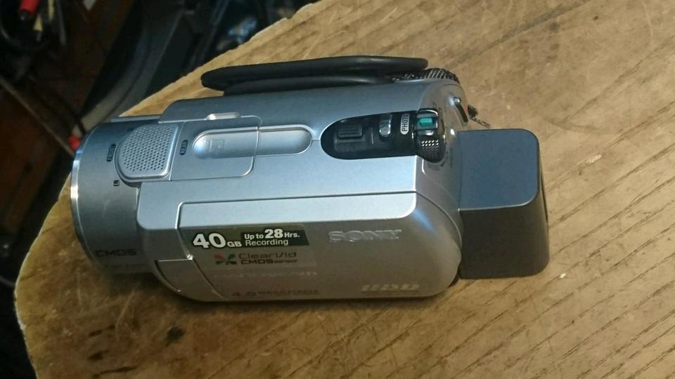 SONY DCR-SR 190, Videocamera, 40 GB, Zubehör!