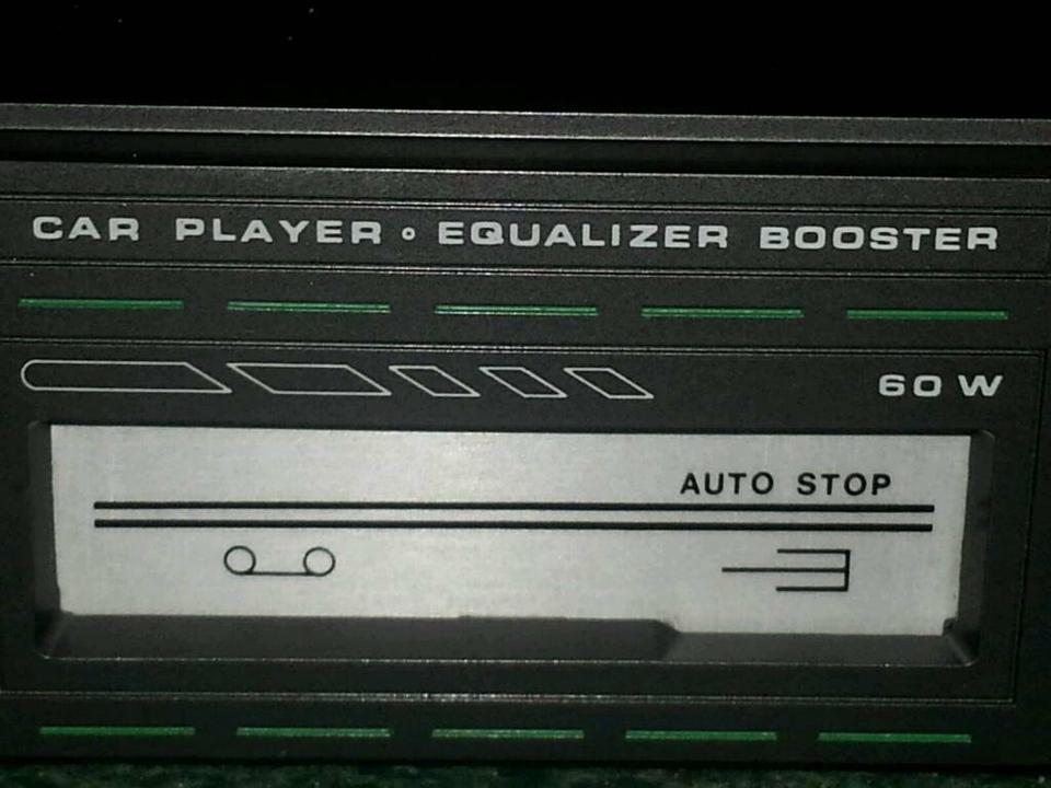 CAR PLAYER; Equalizer Booster, 60 W; sehr guter Zustand!