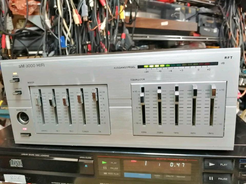 RFT SM 3000 HIFI Equalizer, guter Zustand!!