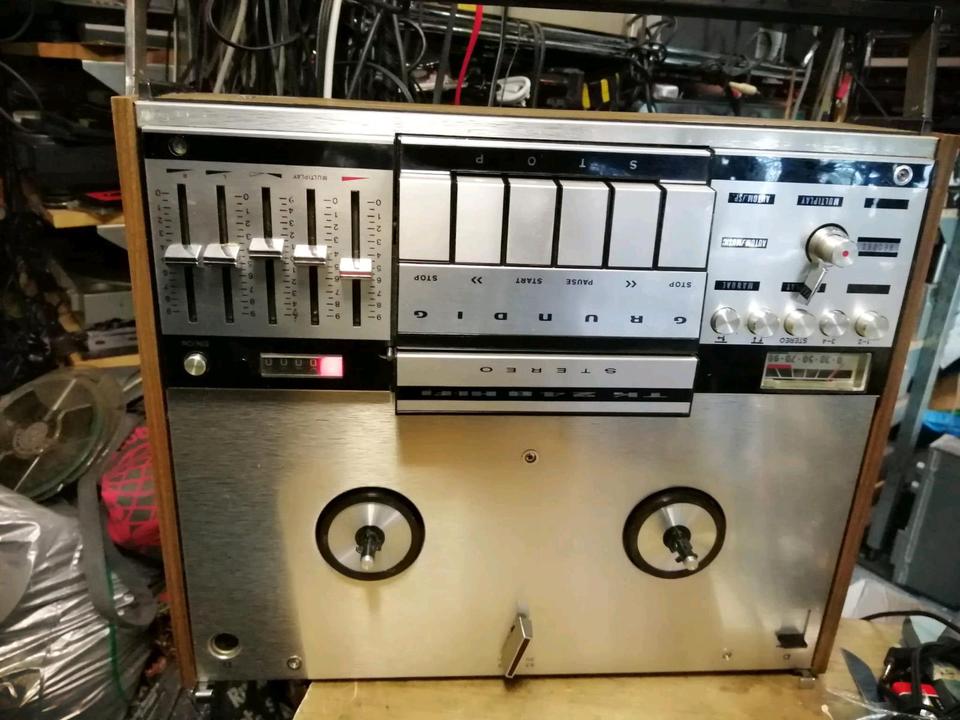 GRUNDIG TK-248, HiFi Tonbandgerät, DEFEKT!!!